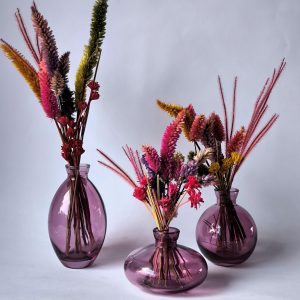TRIO VASO LILÁS
