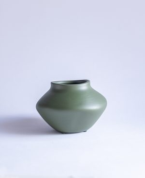 VASO MOLDE PP VERDE OLIVA FOSCO