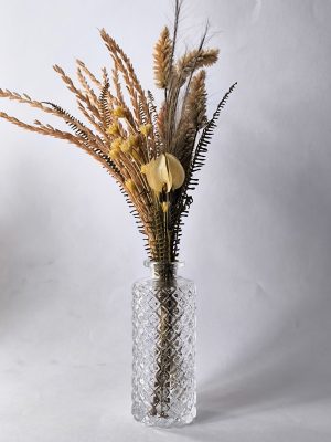 VASO VIDRO FLOR 5