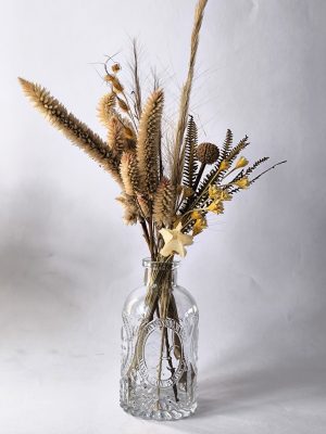 VASO VIDRO FLOR 7