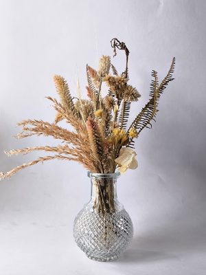 VASO VIDRO FLOR 8
