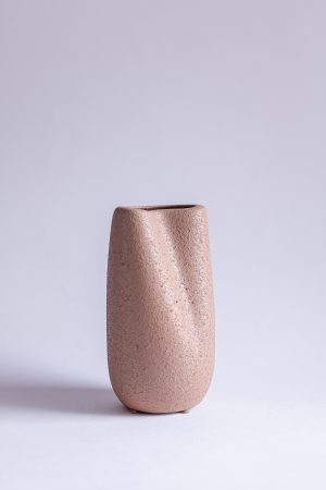 VASO ORGÂNICO P BEGE SÉPIA - TEXTURIZADO