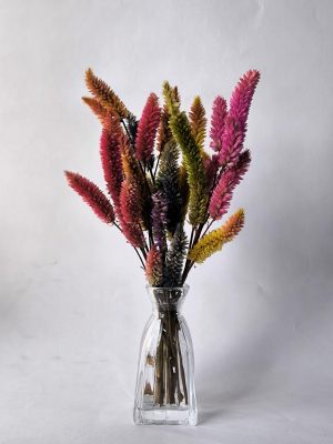 VASO VIDRO FLOR 12