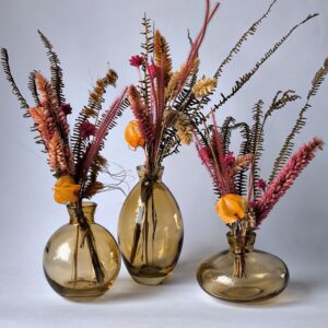 TRIO VASO ÂMBAR