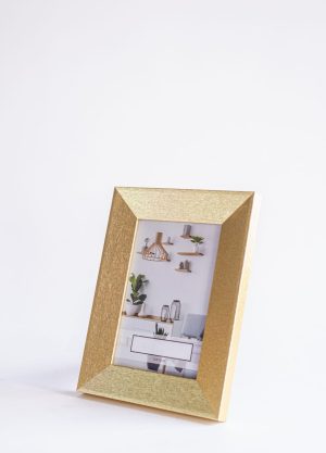 PORTA RETRATO DOURADO GLITER 10X15
